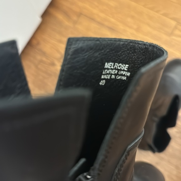 ASH brand, Melrose Lug Sole black leather booty - Picture 9 of 9